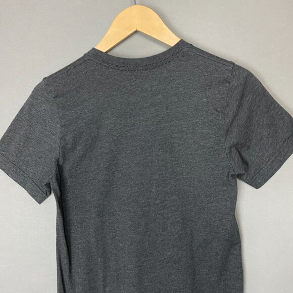 Plague Doctor T-Shirt Short Sleeves Gray Graphic Tee Beaked Healer Mask Top - Picture 6 of 8